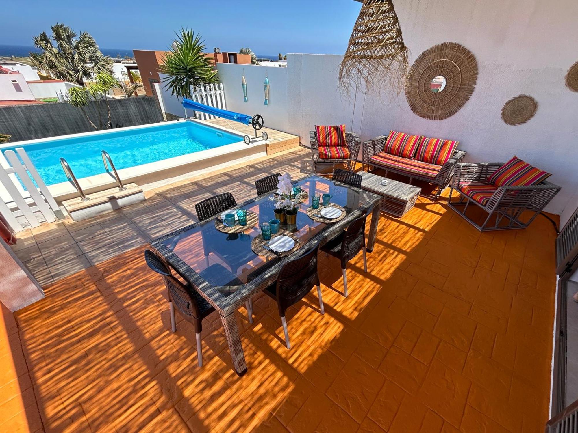 Villa Dinateli, Salinas Golf Caleta De Fuste Buitenkant foto