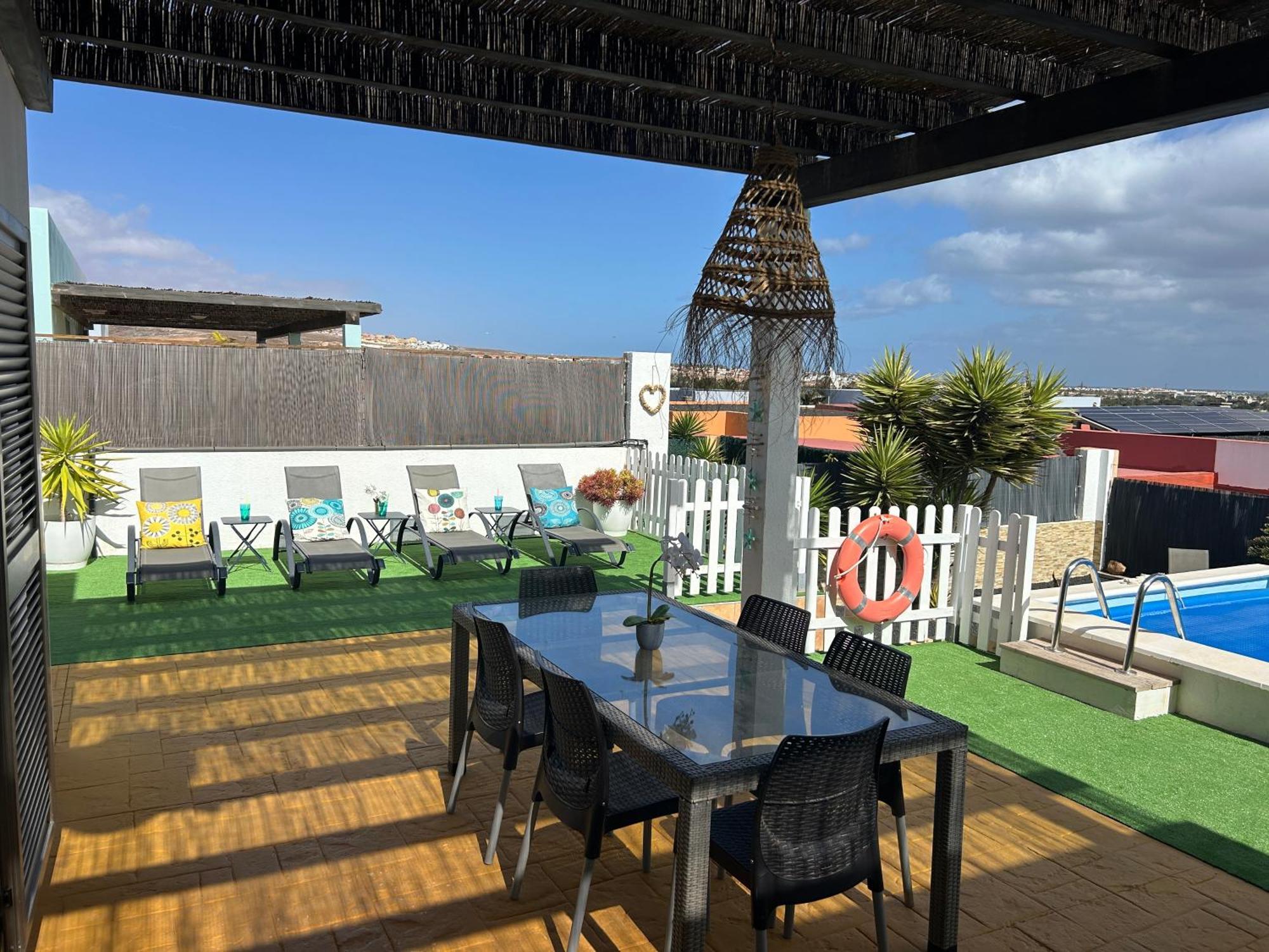 Villa Dinateli, Salinas Golf Caleta De Fuste Buitenkant foto